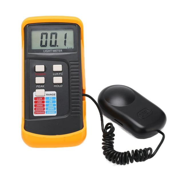 Digital Illuminance LCD Digital Light Luxmeter LX1330B Portable Illuminance Meter Handheld Ambient Temperature Measurer Professional 
